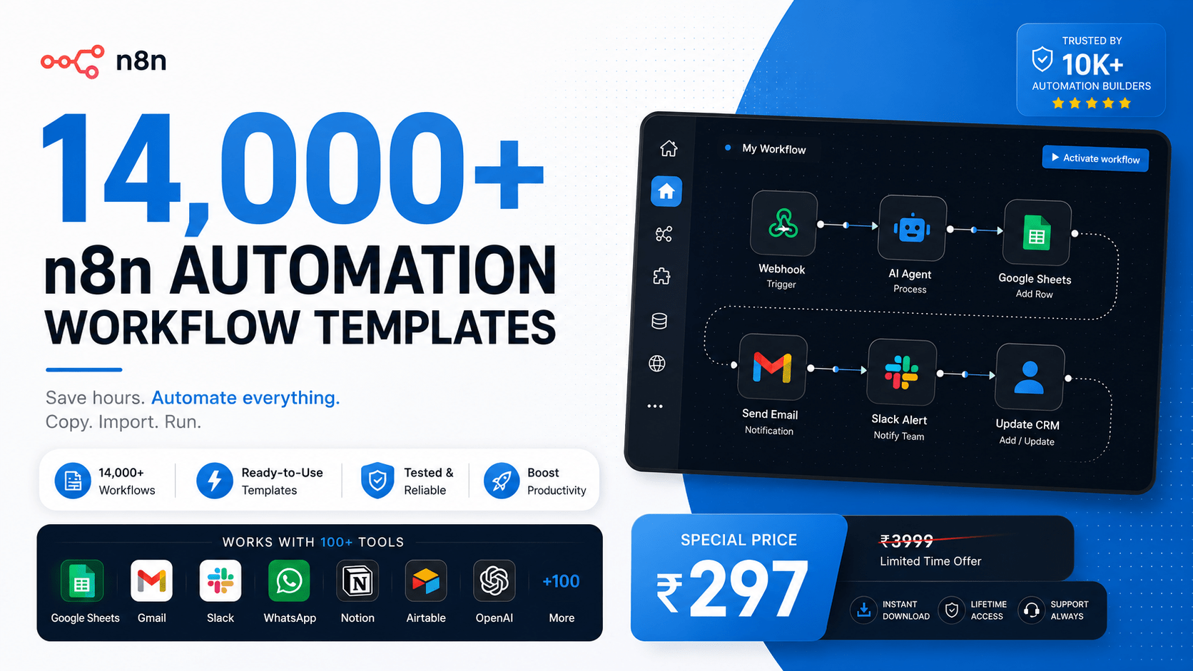 14000+ Proven N8N Automation Workflows - ByteCart