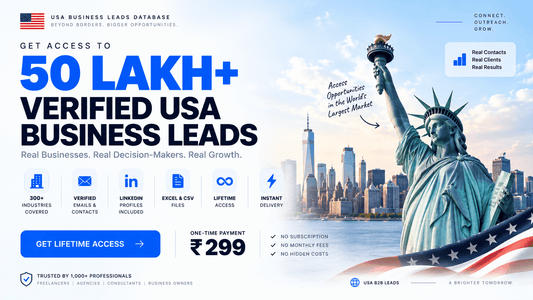 50 Lakh+ Verified USA Business Leads (320+ Industries) - ByteCart
