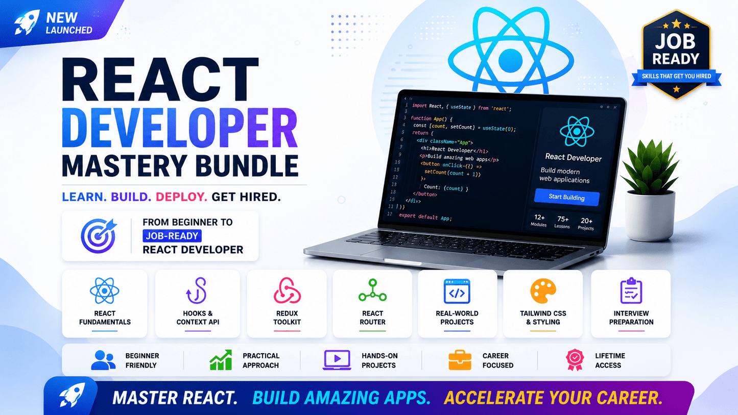 React Developer Mastery Bundle - ByteCart