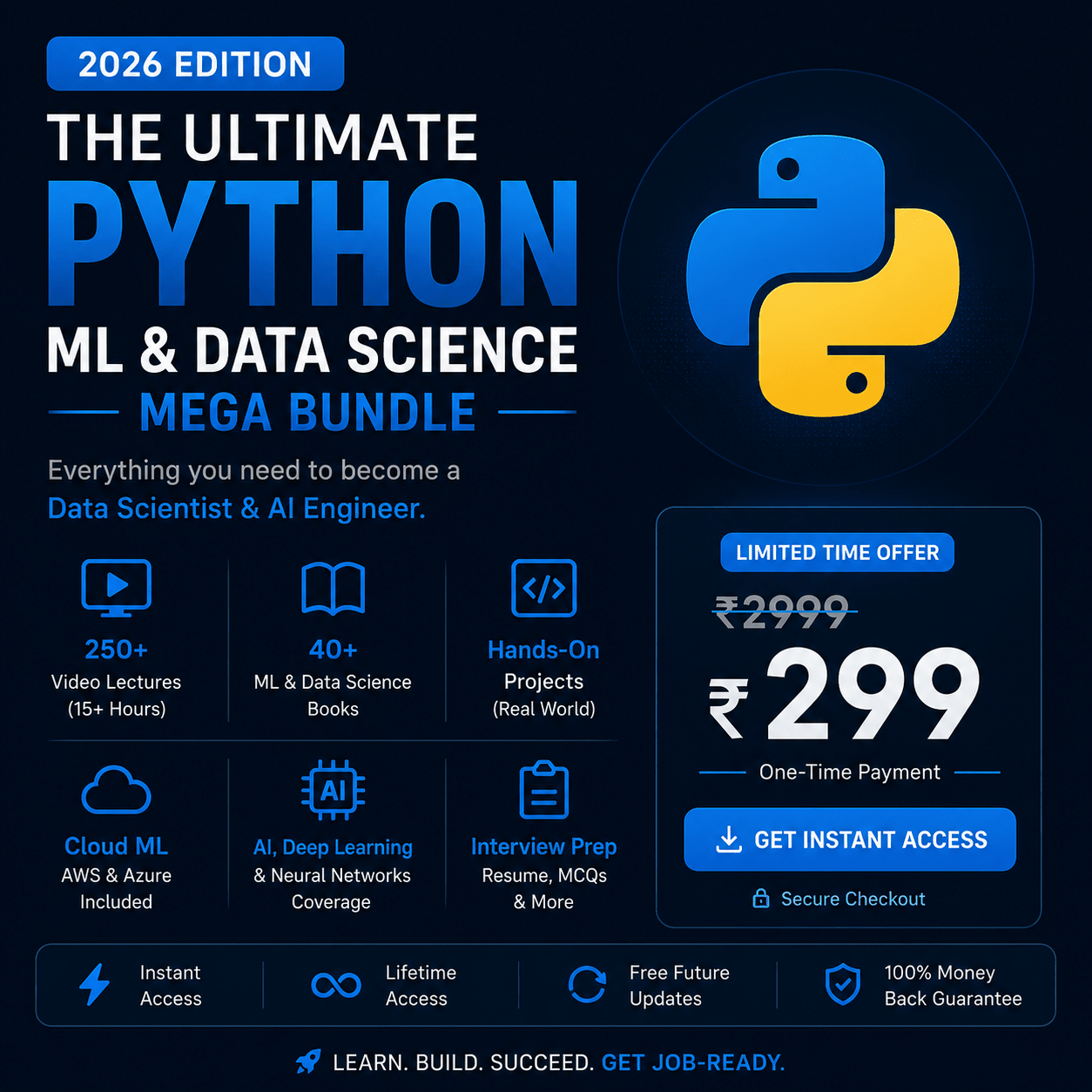 Ultimate Python, ML and Data Science Bundle - ByteCart