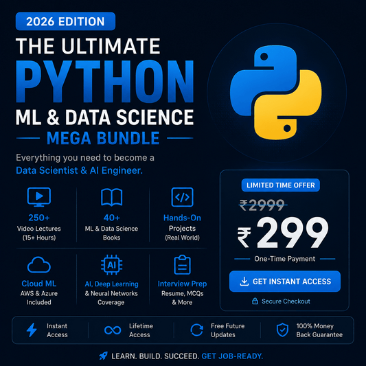 Ultimate Python, ML and Data Science Bundle - ByteCart